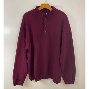Chaps Mens Sweater 100% Cotton Size: XL